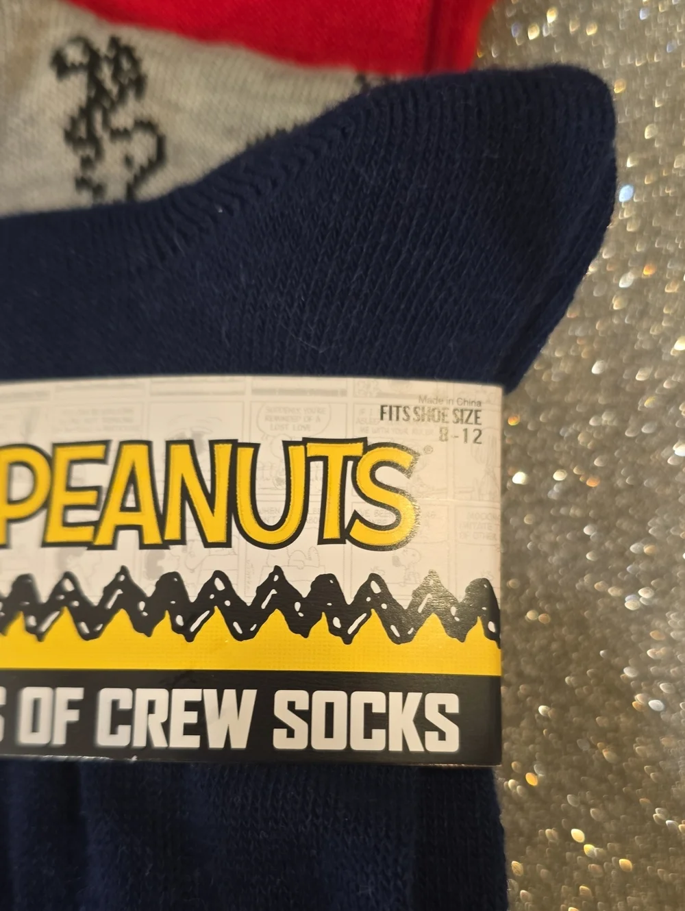 Peanuts 3-Pack Crew Socks